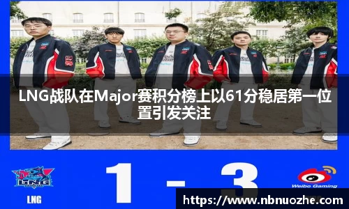 LNG战队在Major赛积分榜上以61分稳居第一位置引发关注